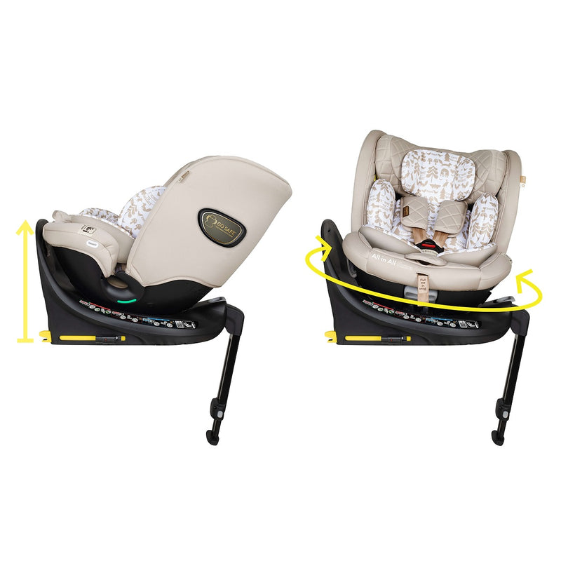 All in All Extra i-Size 360 Car Seat Whisper