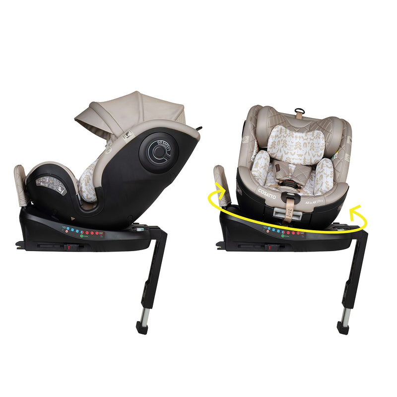 All in All Ultra 360 Rotate i-Size Car Seat Whisper