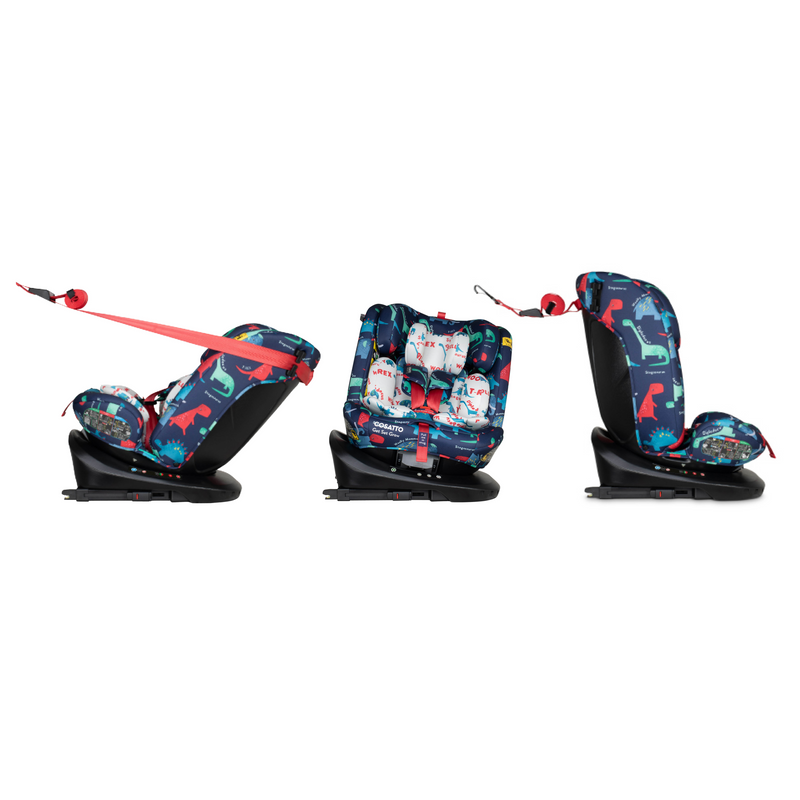 Get Set Grow i-Size 360 Car Seat D is for Dino