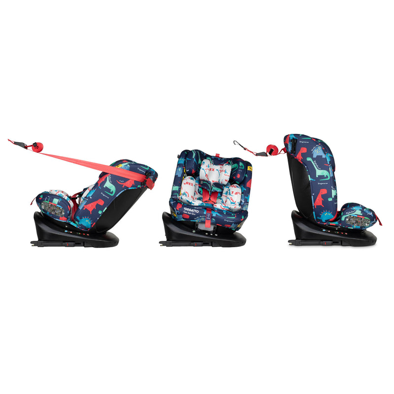 Get Set Gro i-Size 360 Car Seat D is for Dino - Carseat - Cosatto Store