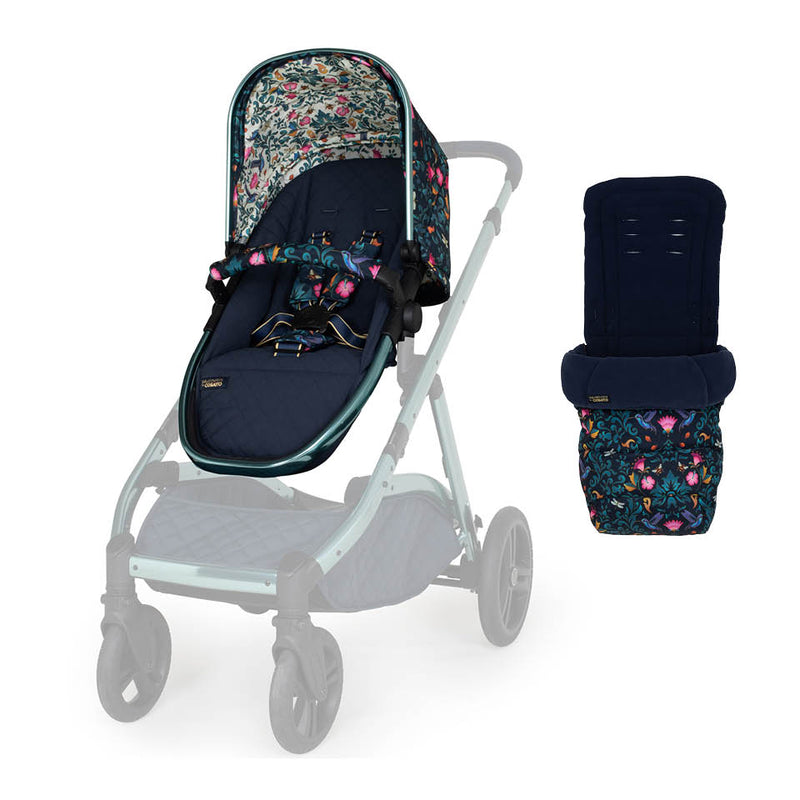 Wow XL Seat Unit Wildling (With Footmuff) - Seat Unit - Cosatto Store