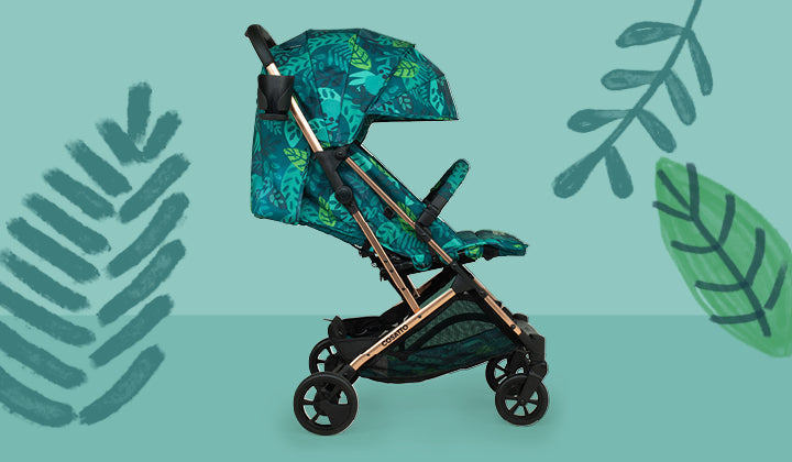 Cosatto Woosh 3 Stroller with green print