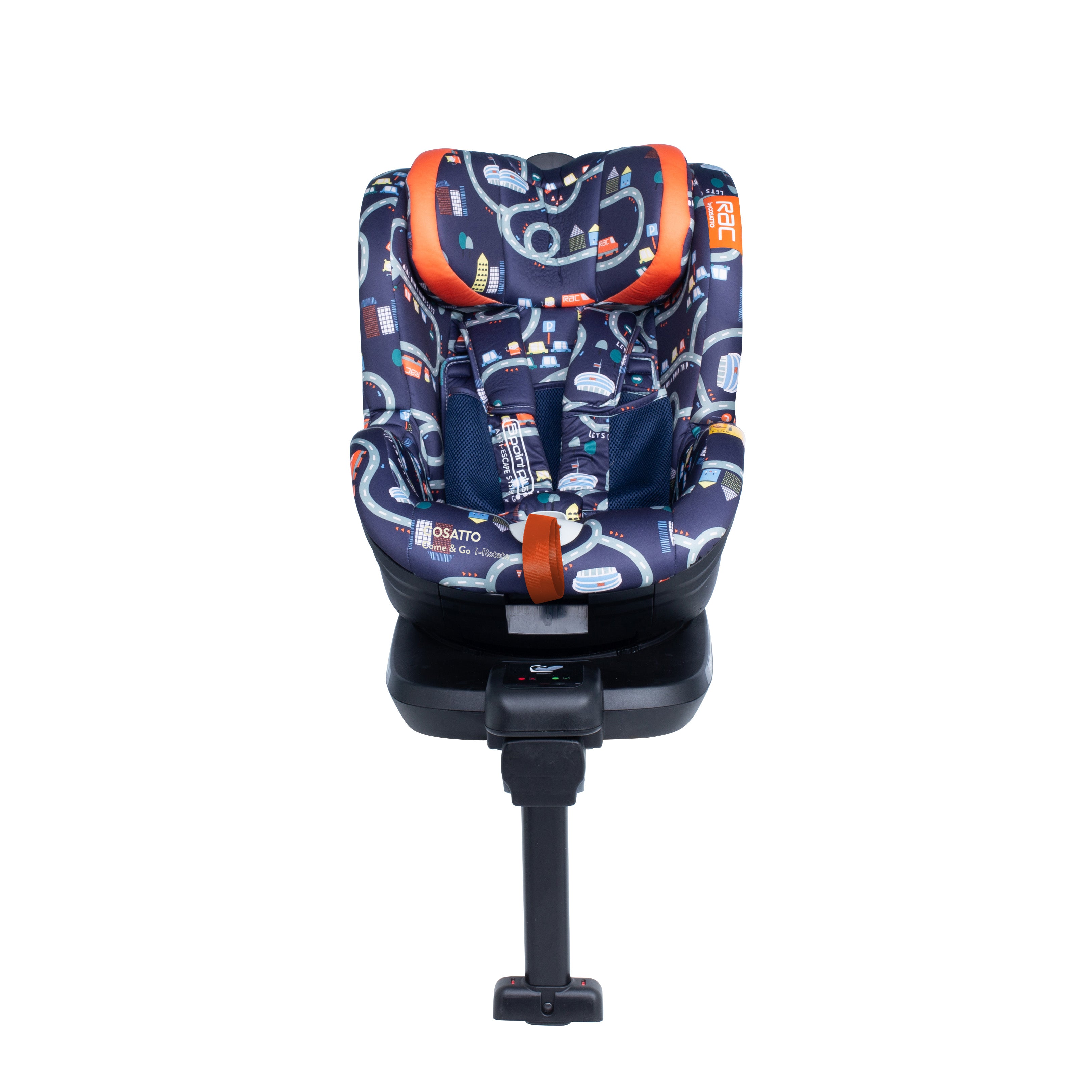 RAC Come and Go i-rotate i-size Car seat Road Map