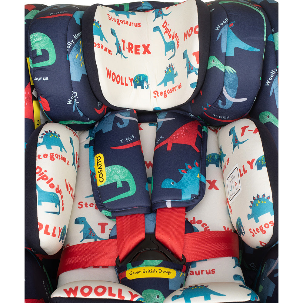 Cosatto Get Set Gro i-Size 360 Car Seat D is for Dino