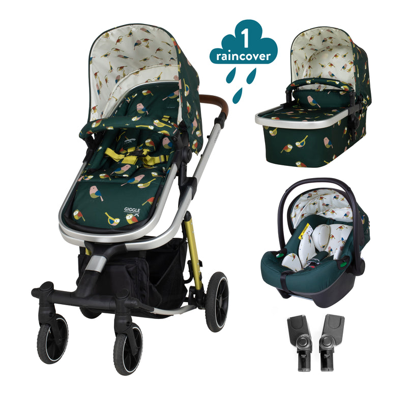Giggle Trail 3 in 1 i-Size Birdland - Bundle - Cosatto Store
