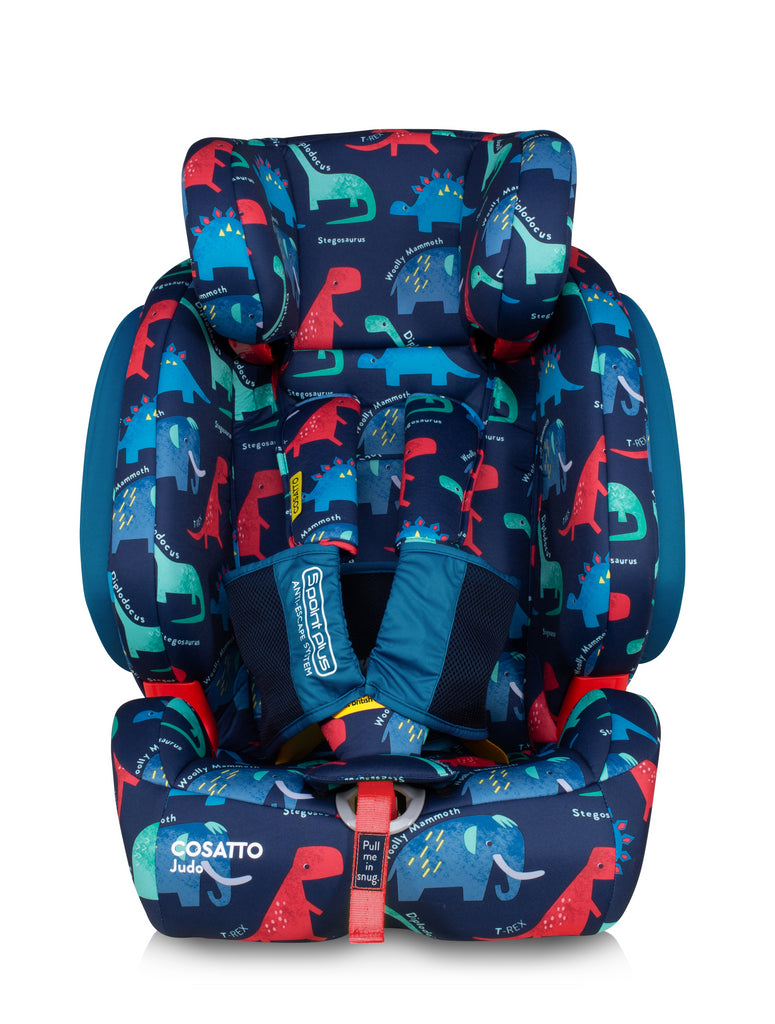 Judo Group 123 Car Seat D is for Dino
