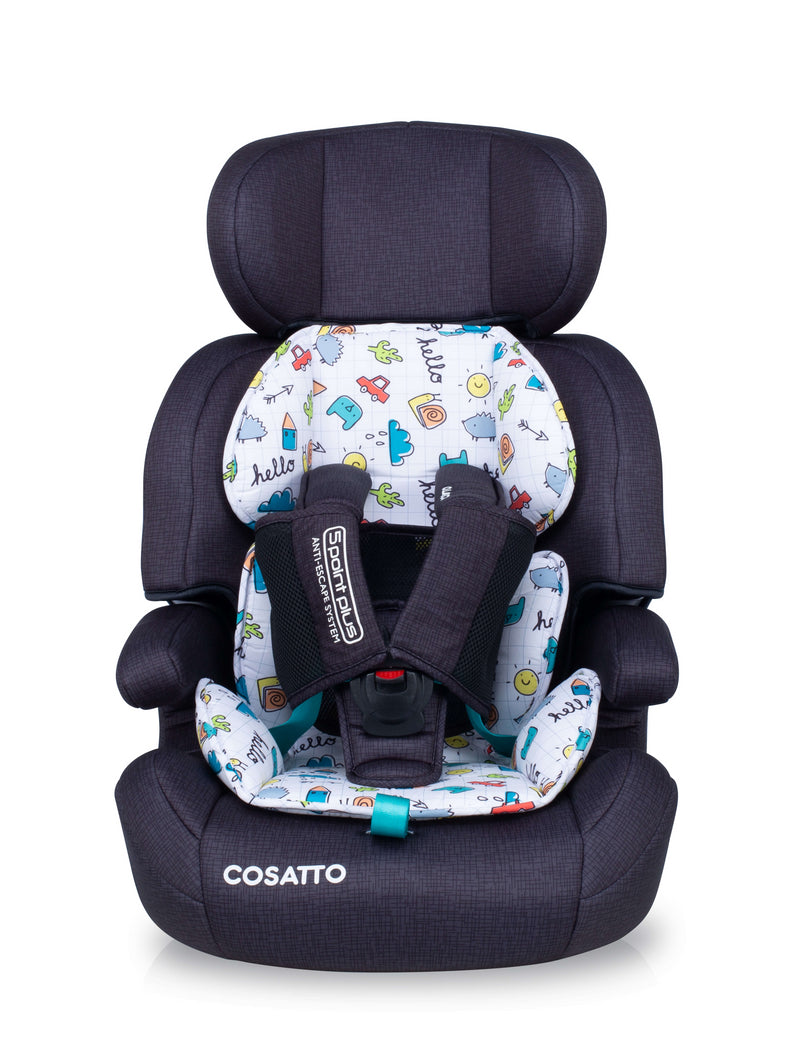 Zoomi Group 123 Car Seat Say Hello - Carseat - Cosatto Store