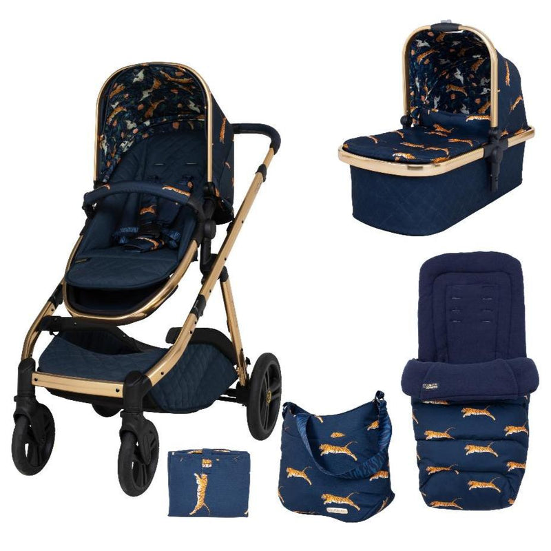 Ex Display Wow XL Pram and Accessories Bundle On The Prowl - Pram and Pushchair - Cosatto Store