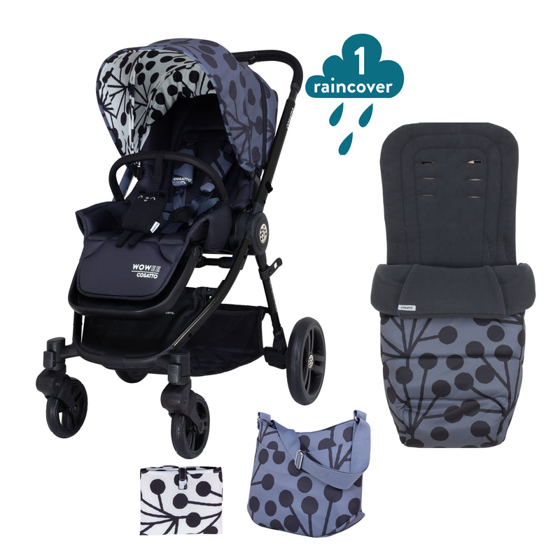 Wowee Pushchair and Accessory Bundle Lunaria - Bundle - Cosatto Store