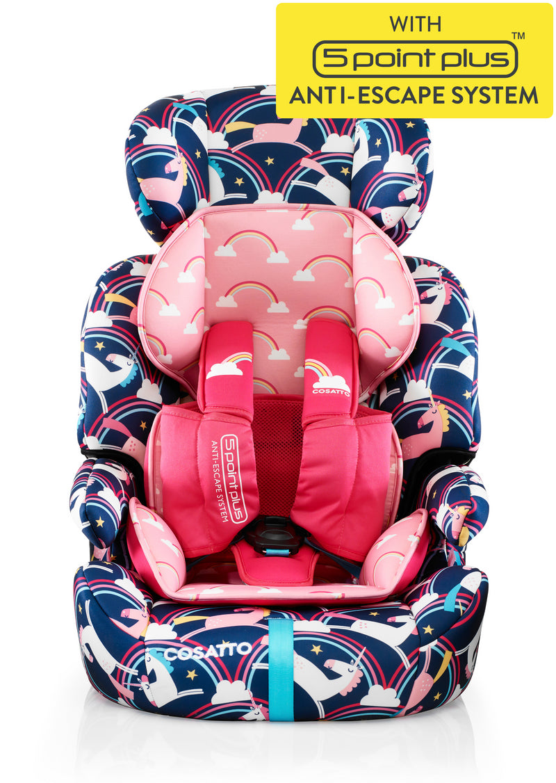 Zoomi Group 123 Car Seat Magic Unicorns - Carseat - Cosatto Store
