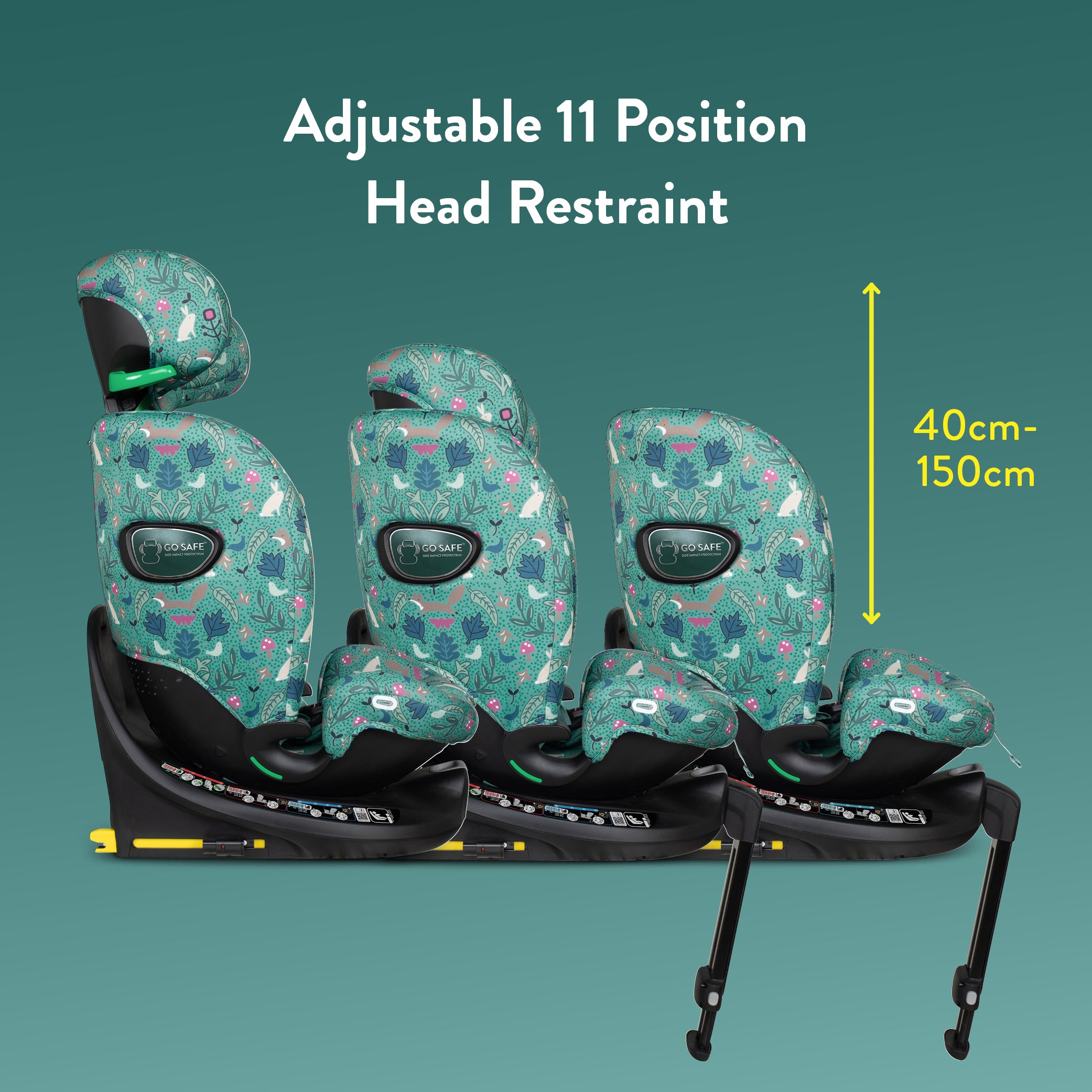 All in All Extra i-Size 360 Car Seat Masquerade