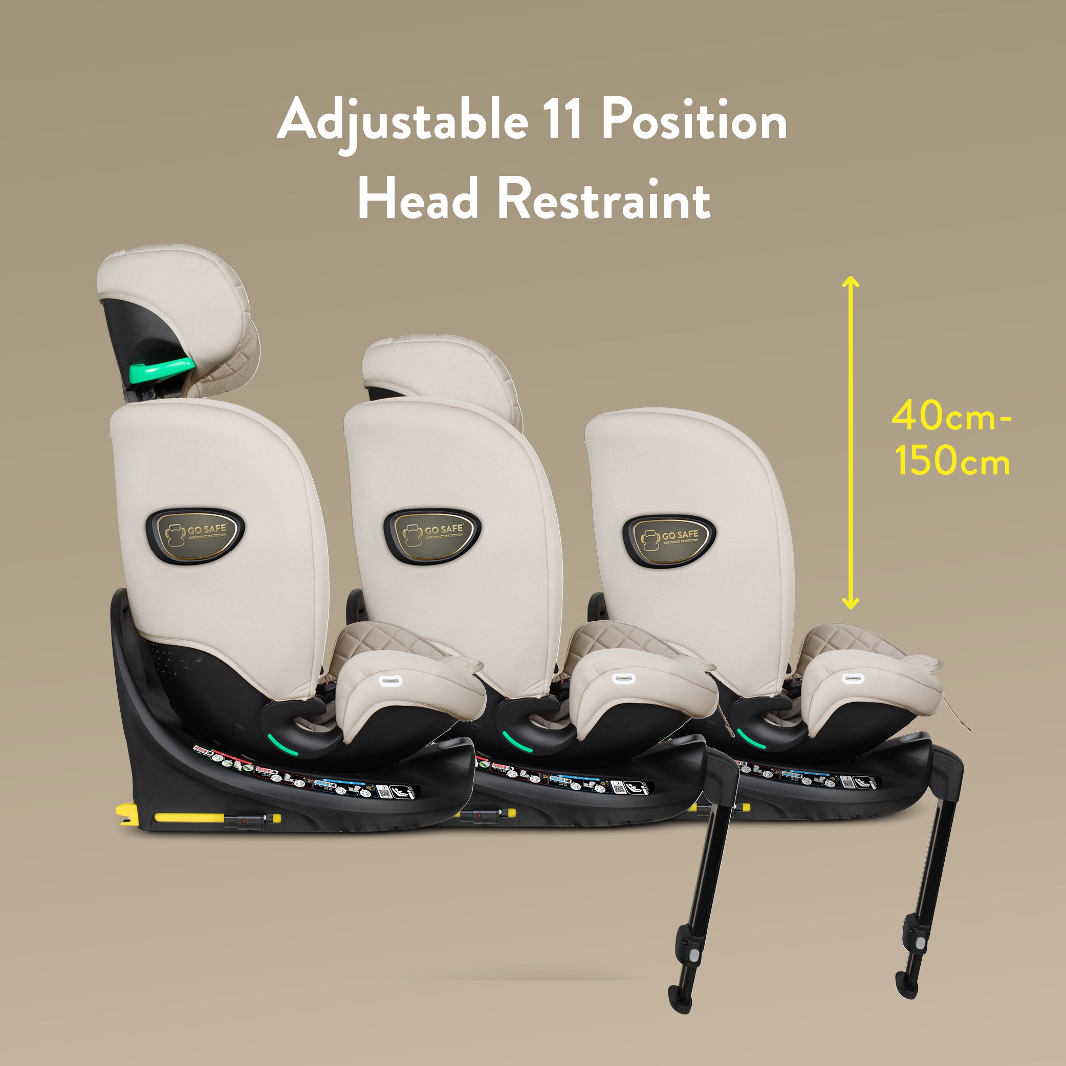 All in All Extra i-Size 360 Car Seat Whisper