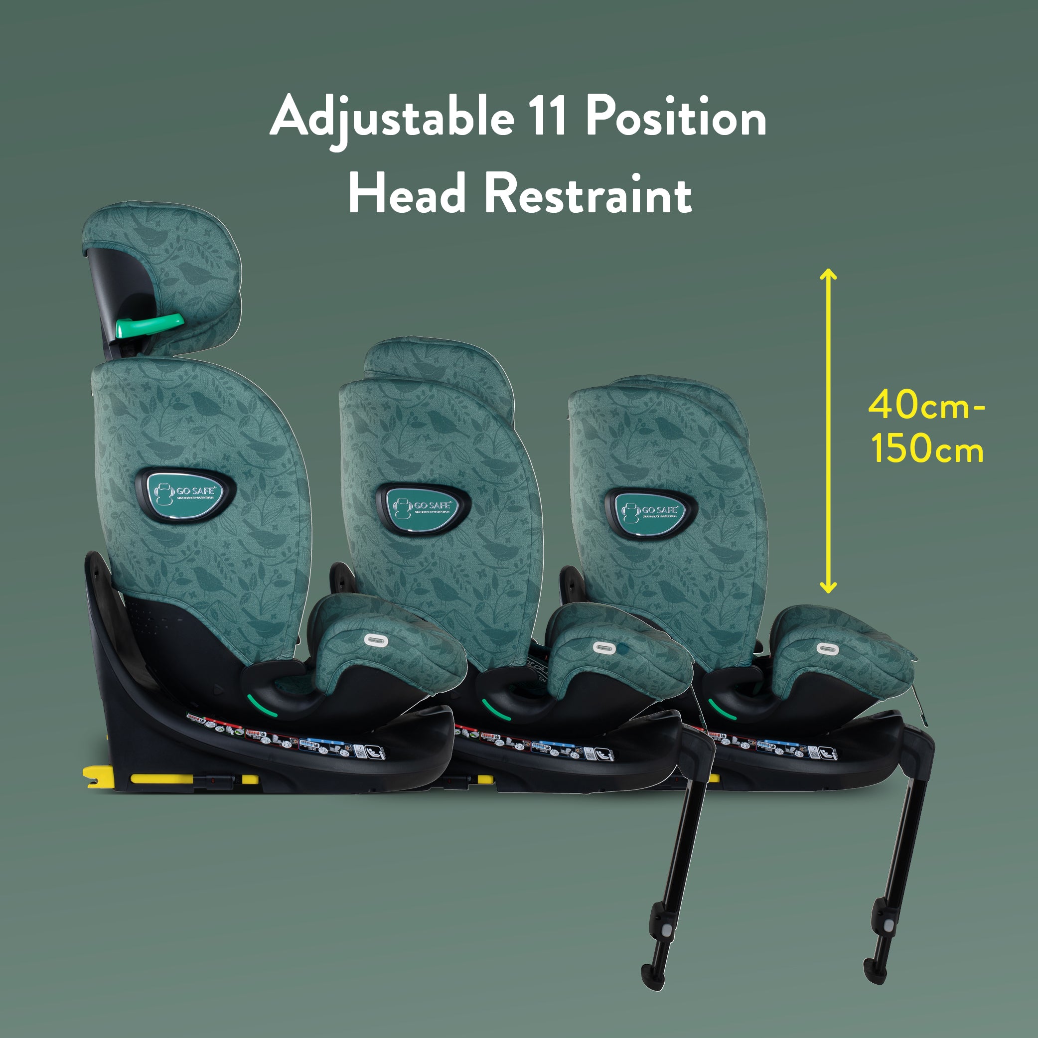 All in All Extra i-Size 360 Car Seat Wildwood