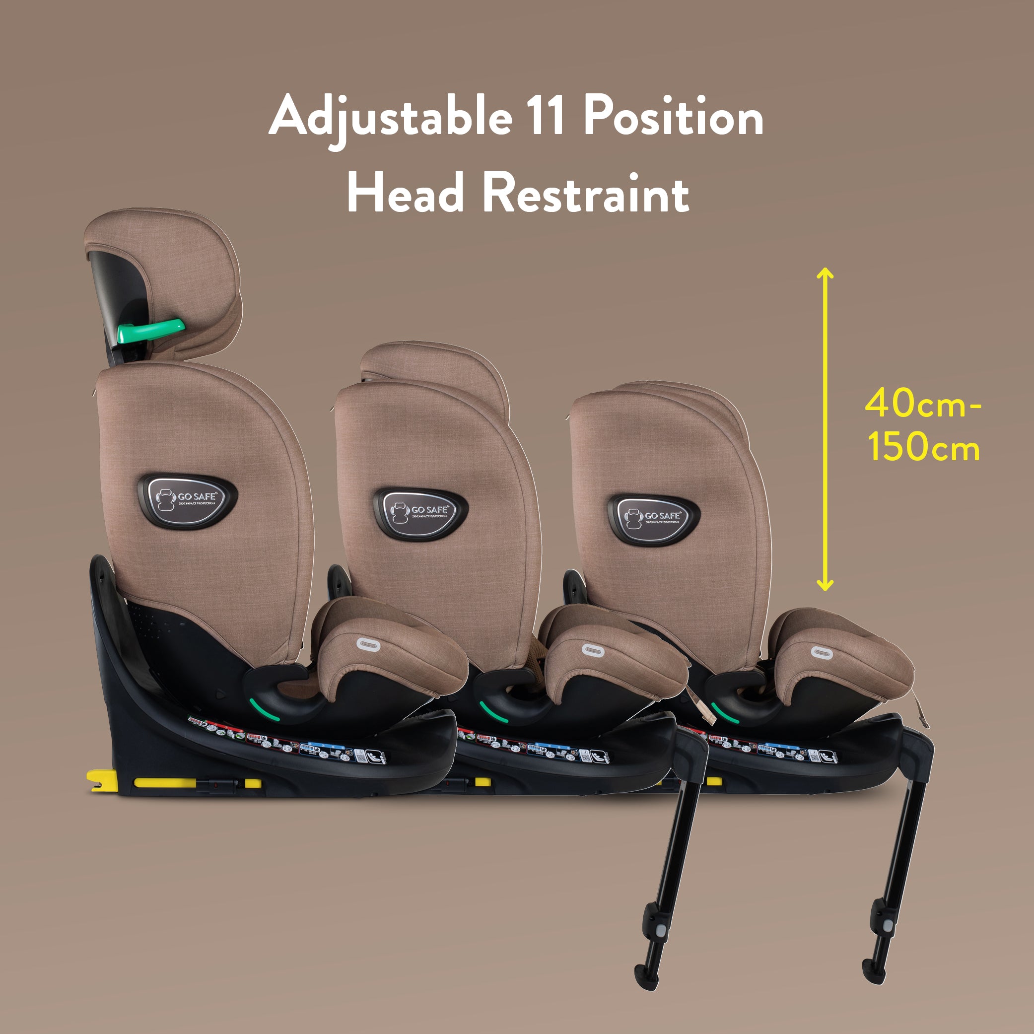 All in All Extra i-Size 360 Car Seat Tiger Tale