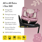 All in All Extra i-Size 360 Car Seat Camille