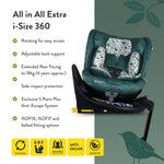 All in All Extra i-Size 360 Car Seat Wildwood