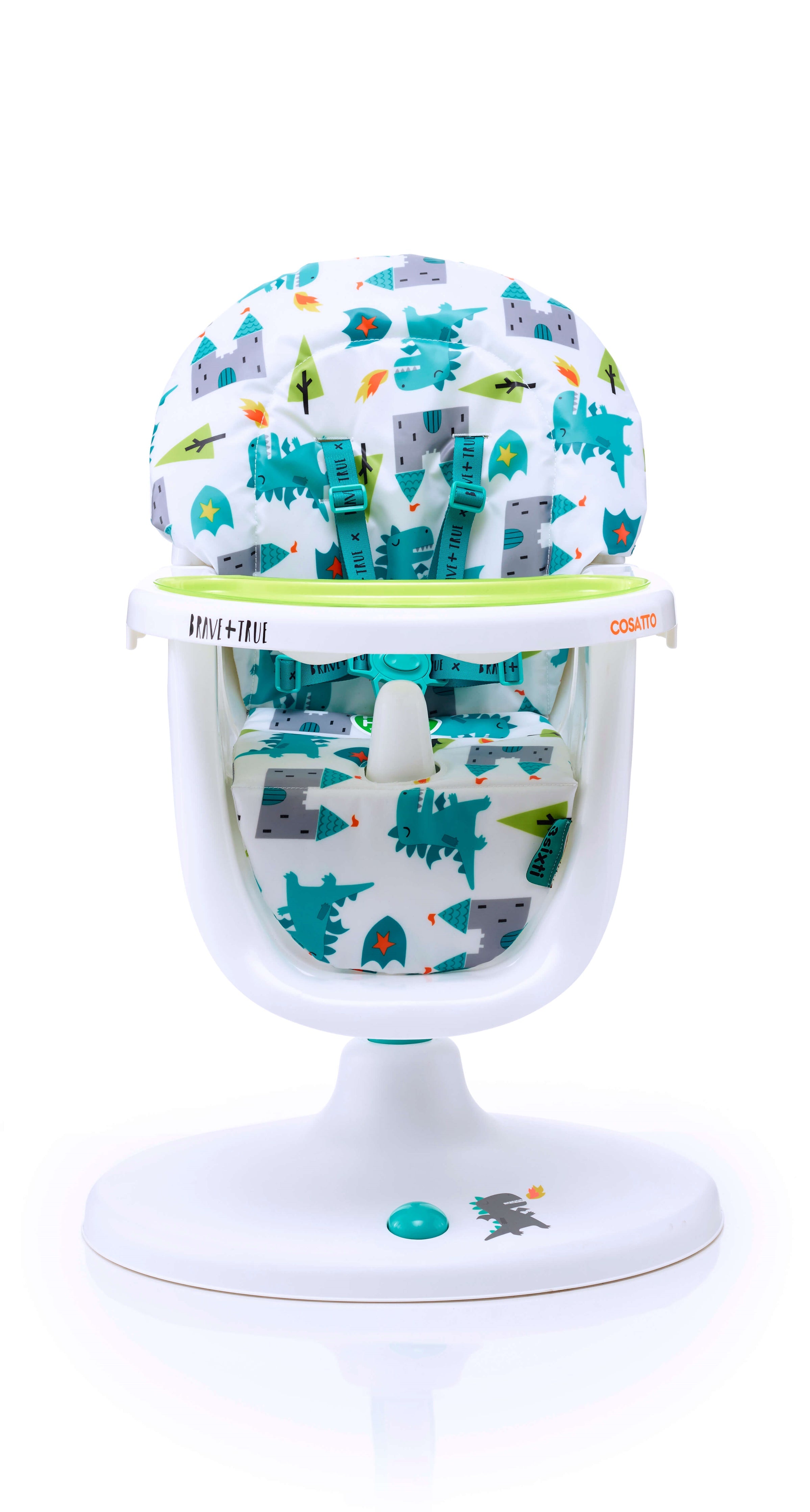 Ex Display 3Sixti2  Highchair Dragon Kingdom - Highchair - Cosatto Store