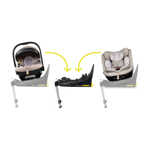 Acorn i-Size Rotating Family Bundle Whisper - Carseat - Cosatto Store