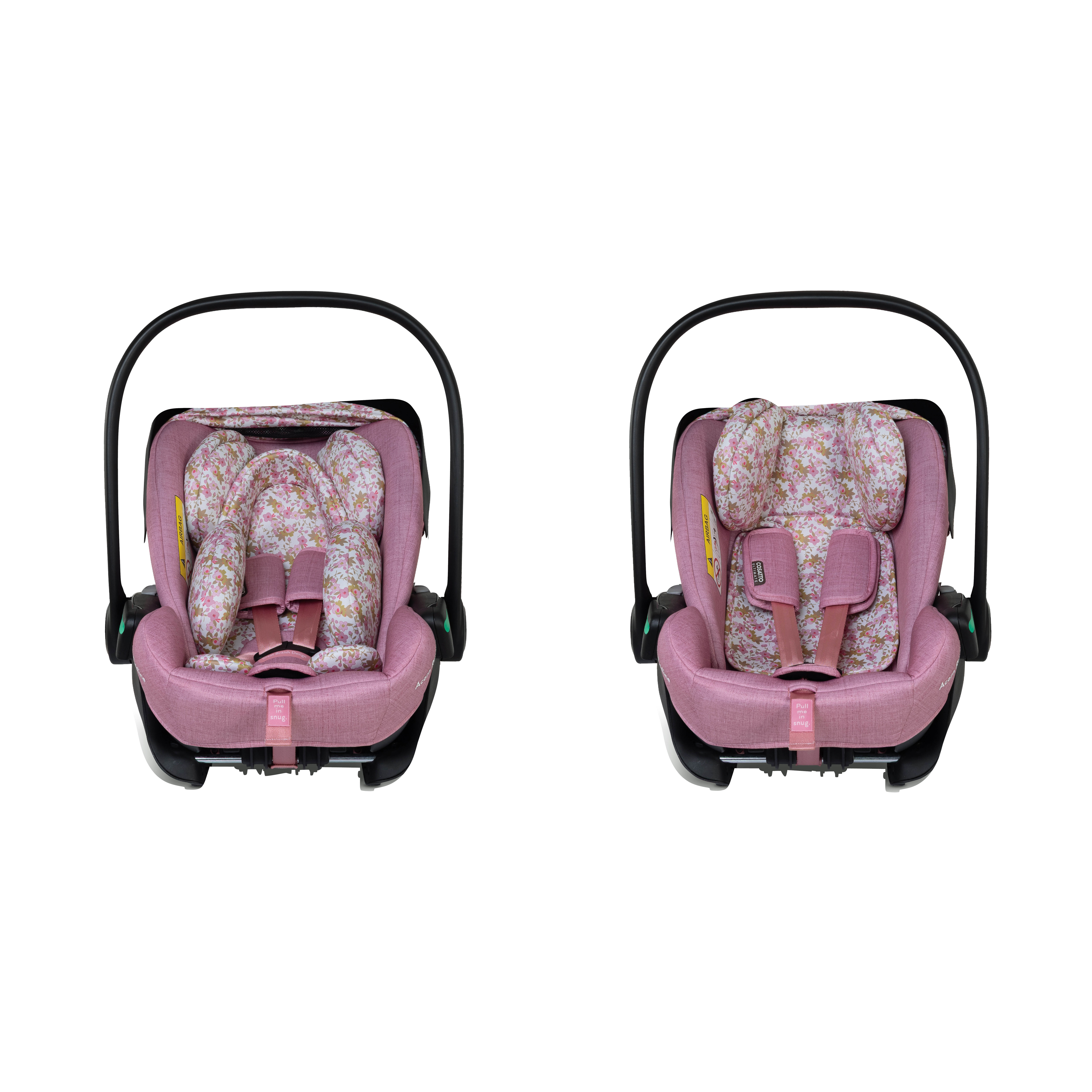 Woosh City Recline Car Seat Bundle Camille