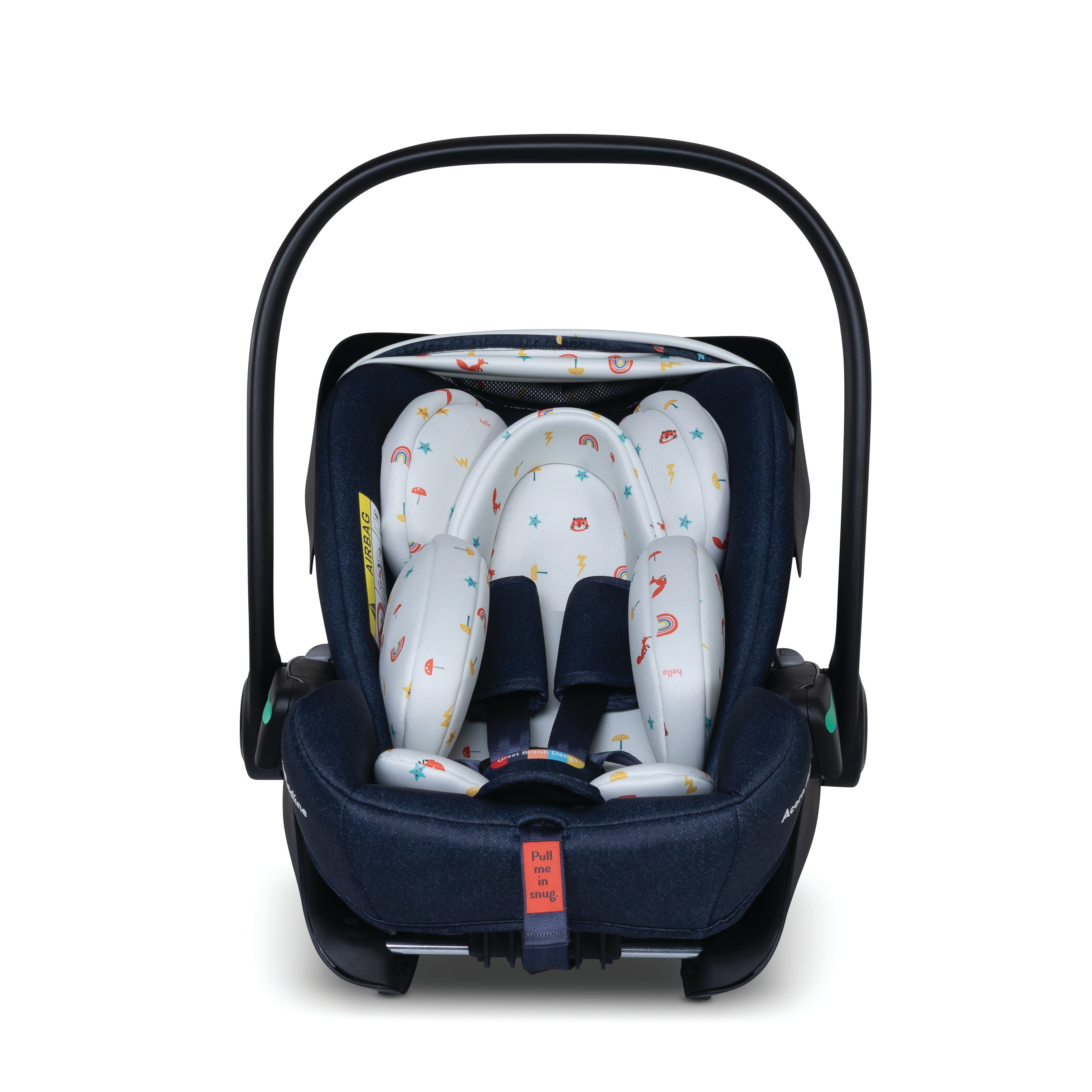 Acorn Recline i-Size 0+ Car Seat Doodle Days