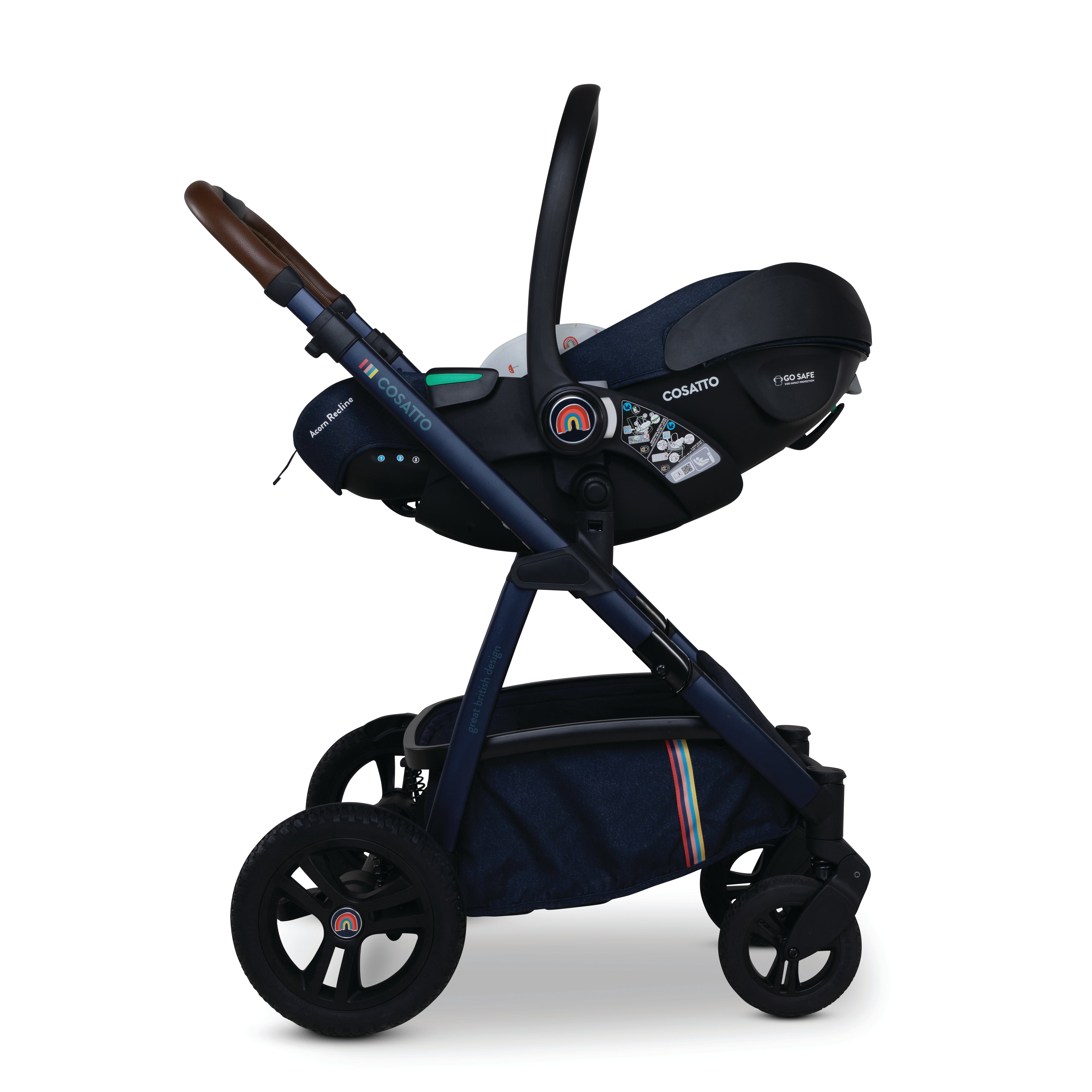 Acorn Recline i-Size 0+ Car Seat Doodle Days