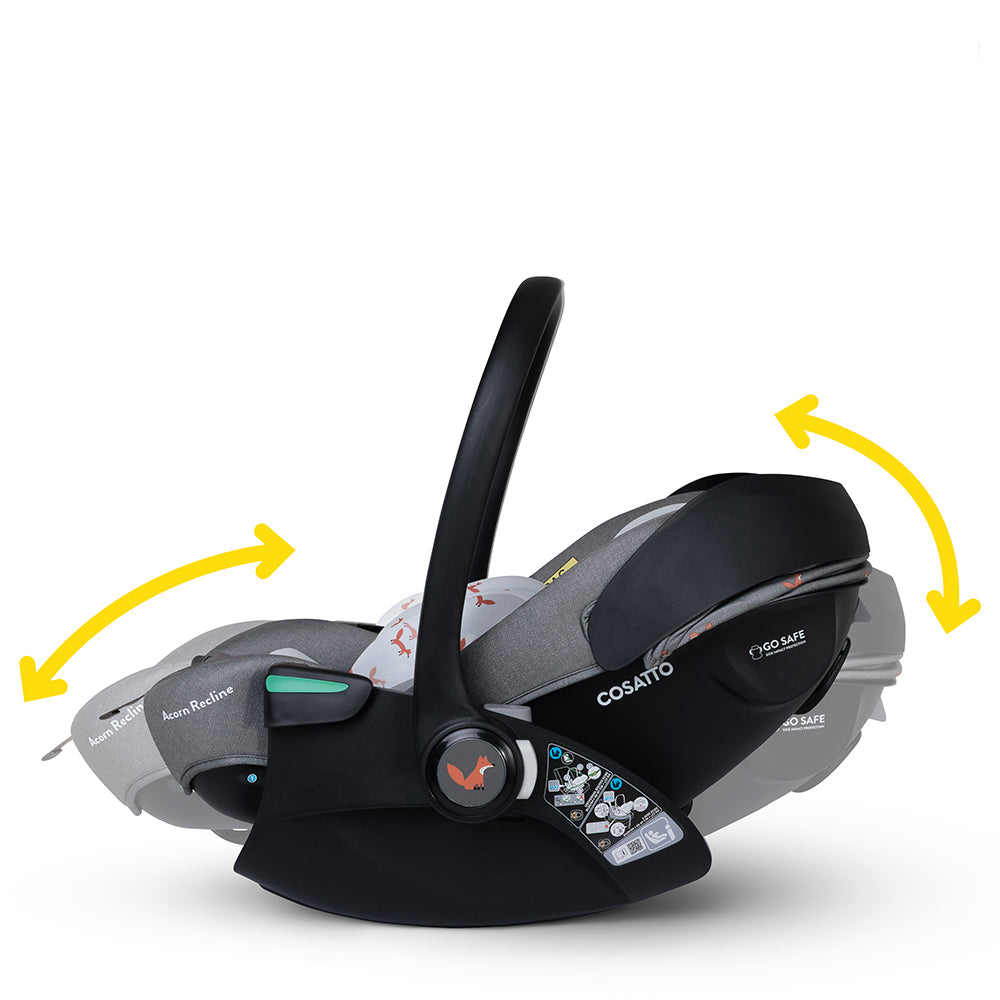 Acorn Recline i-Size 0+ Car Seat Foxling