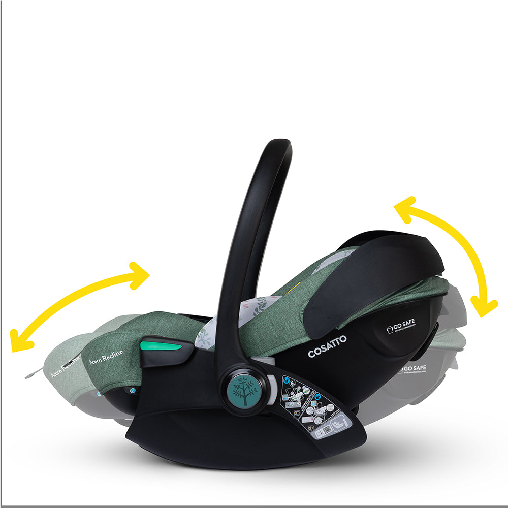 Acorn Recline i-Size 0+ Car Seat Meadow