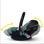 Woosh City Recline Car Seat Bundle Meadow