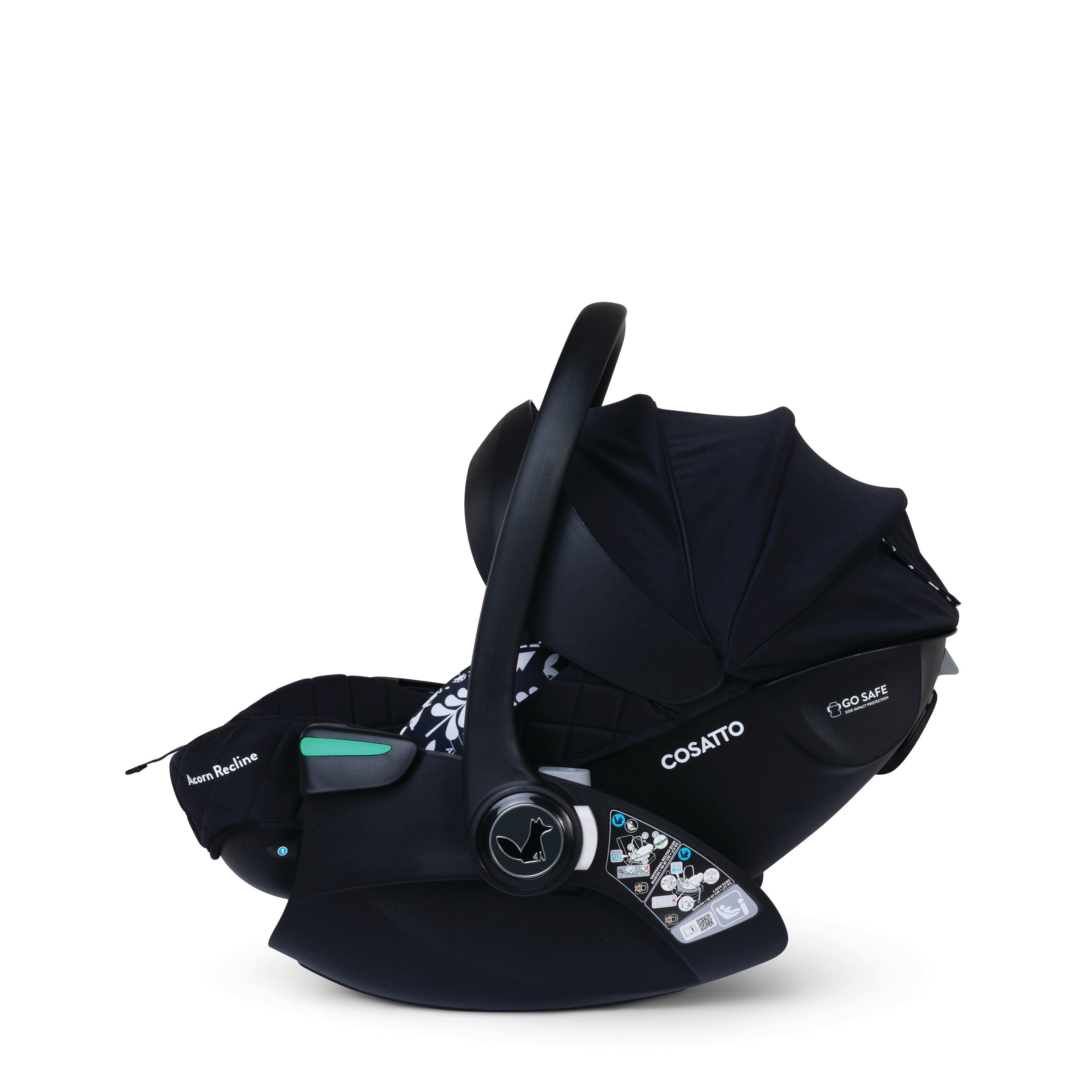 Woosh City Recline Car Seat Bundle Silhouette