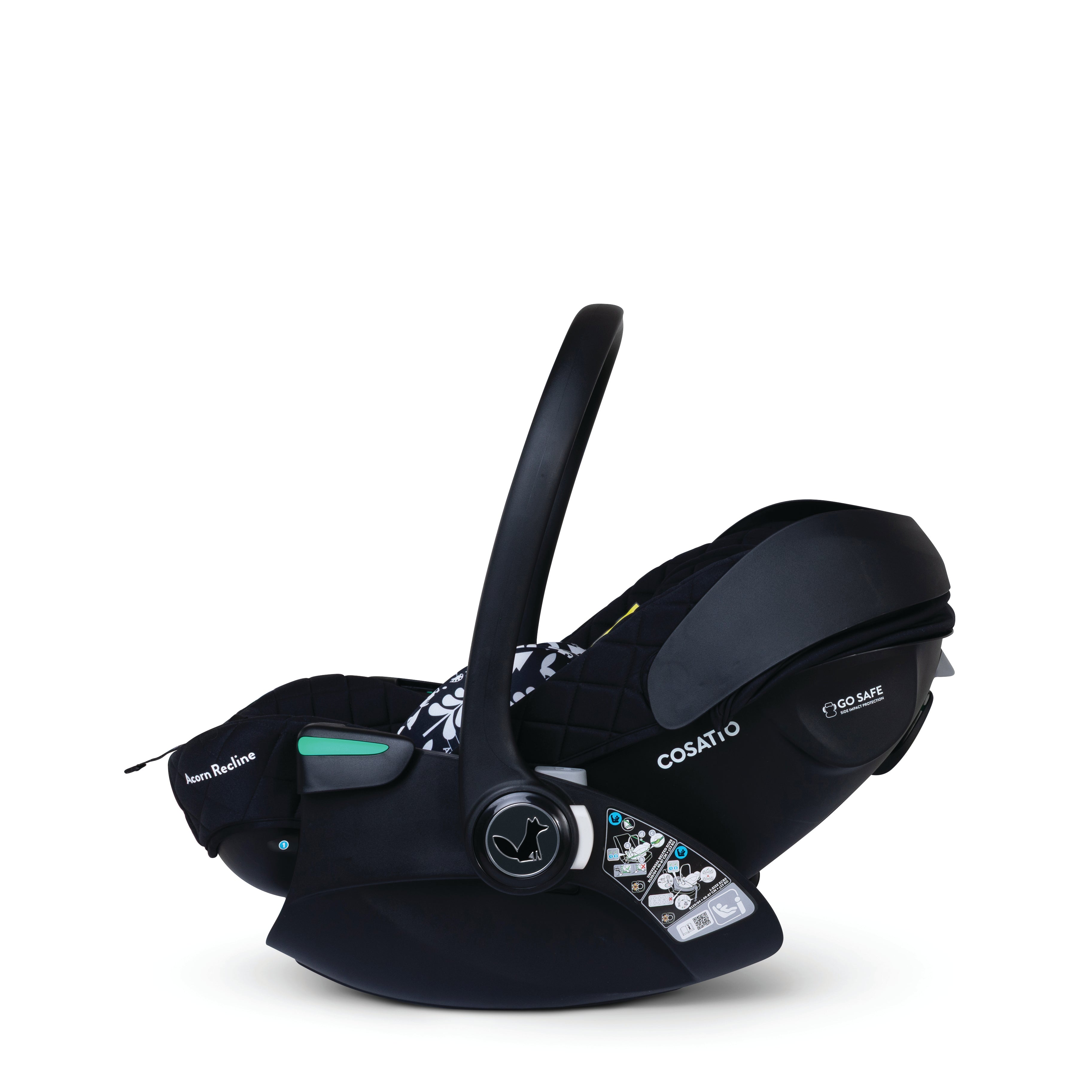 Acorn Recline i-Size 0+ Car Seat Silhouette