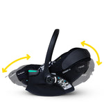 Woosh City Recline Car Seat Bundle Silhouette