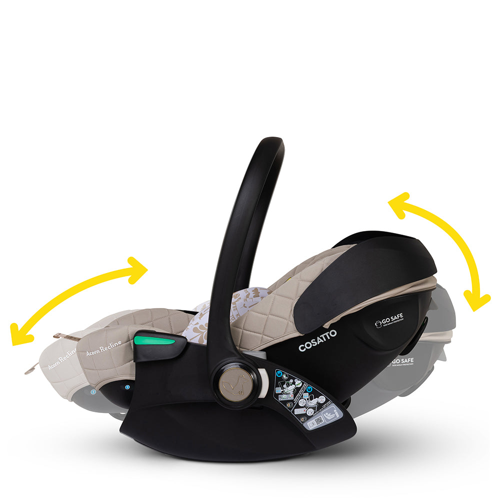 Acorn Recline i-Size 0+ Car Seat Whisper