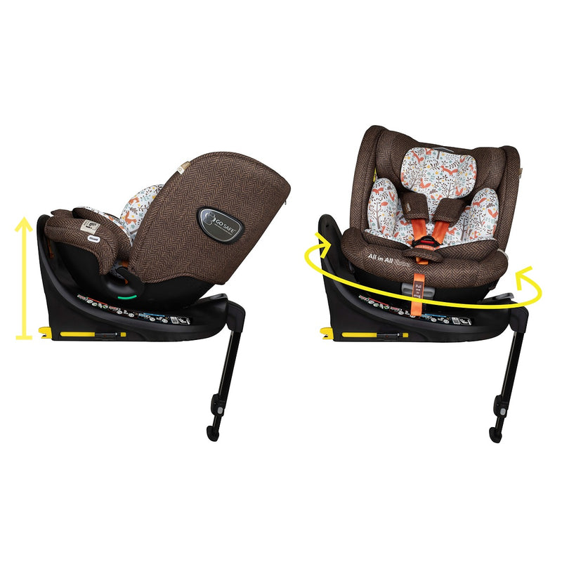 All in All Extra i-Size 360 Car Seat Foxford Hall