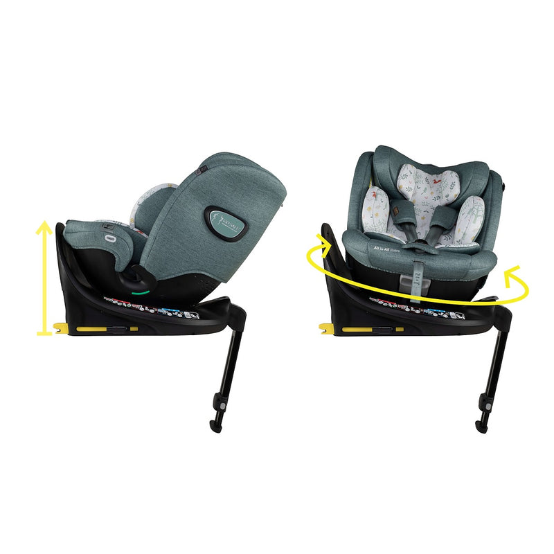 All in All Extra i-Size 360 Car Seat Meadow