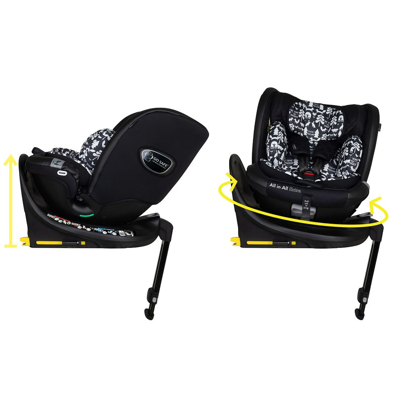 All in All Extra i-Size 360 Car Seat Silhouette