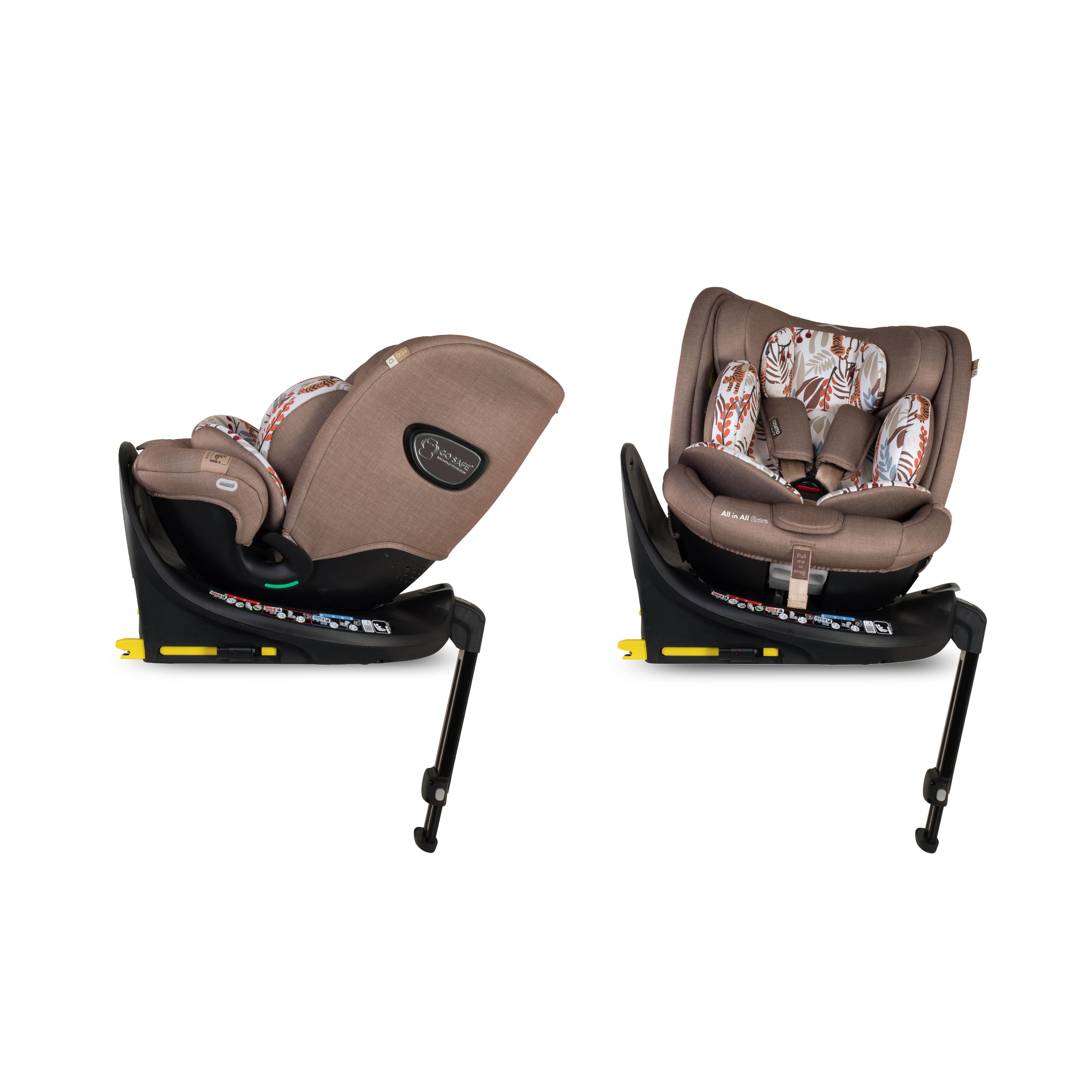 All in All Extra i-Size 360 Car Seat Tiger Tale