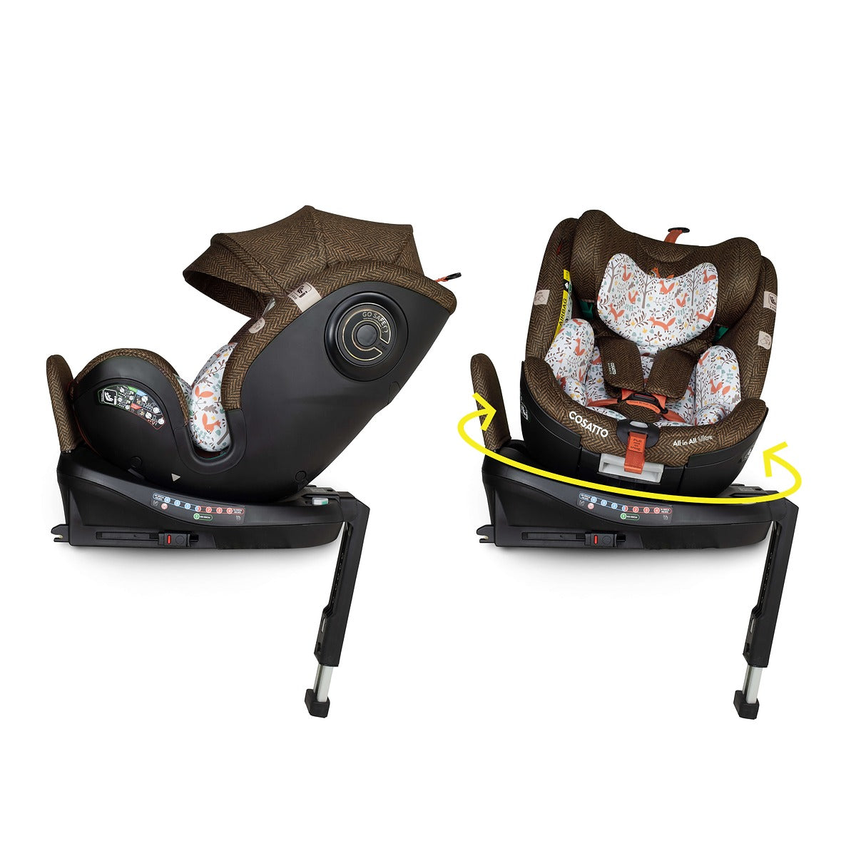 All in All Ultra 360 Rotate i-Size Car Seat Foxford Hall