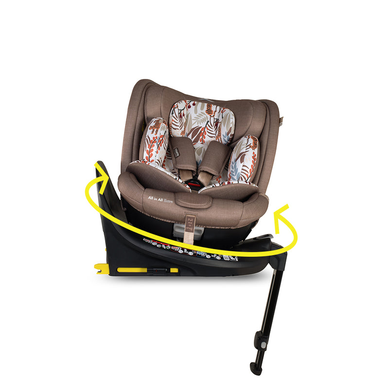 All in All Extra i-Size 360 Car Seat Tiger Tale