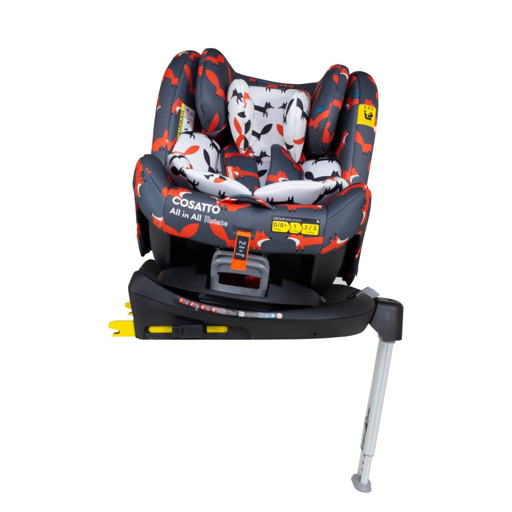 All in All 360 Rotate Car Seat Charcoal Mister Fox Cosatto Store