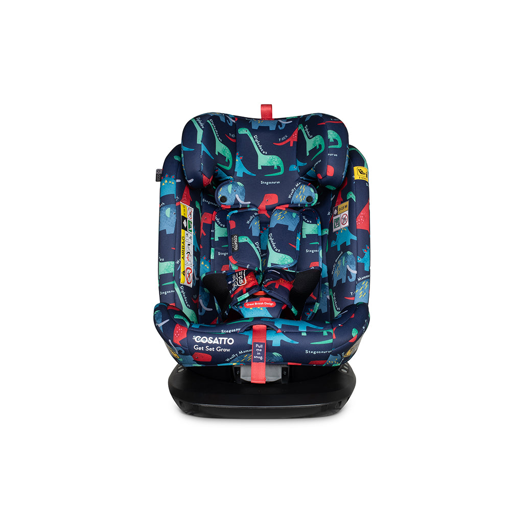 Get Set Grow i-Size 360 Car Seat D is for Dino