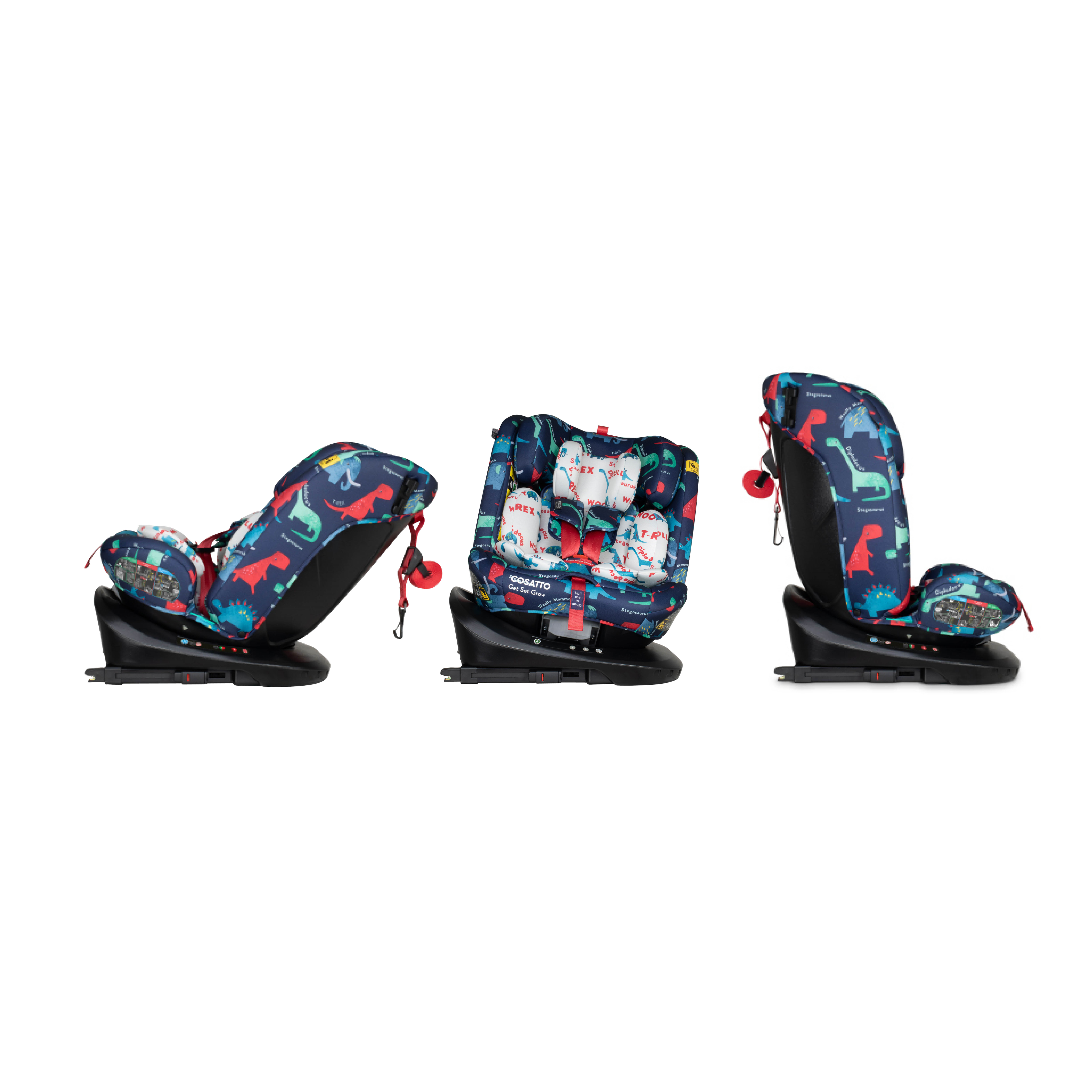 Get Set Grow i-Size 360 Car Seat D is for Dino