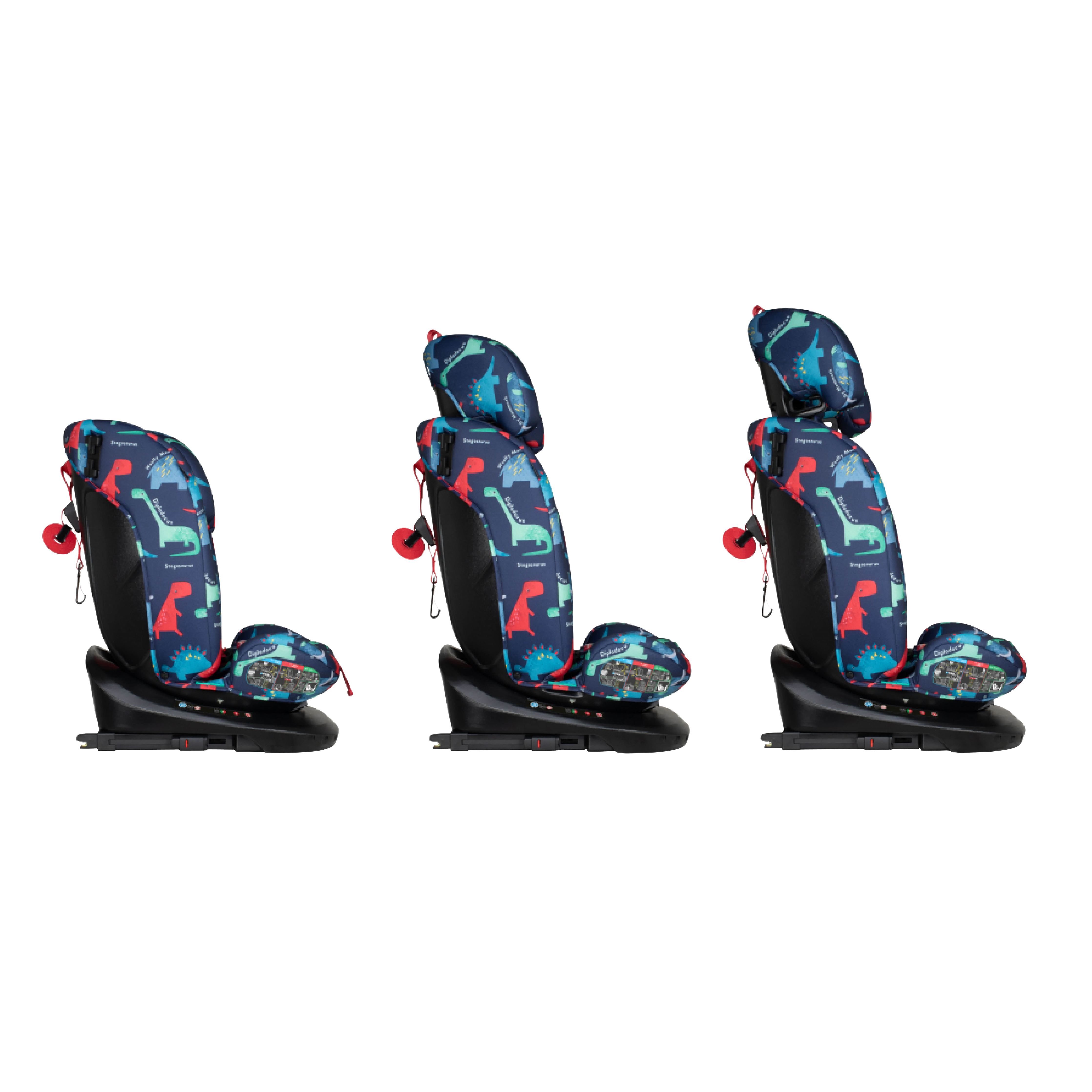 Get Set Grow i-Size 360 Car Seat D is for Dino
