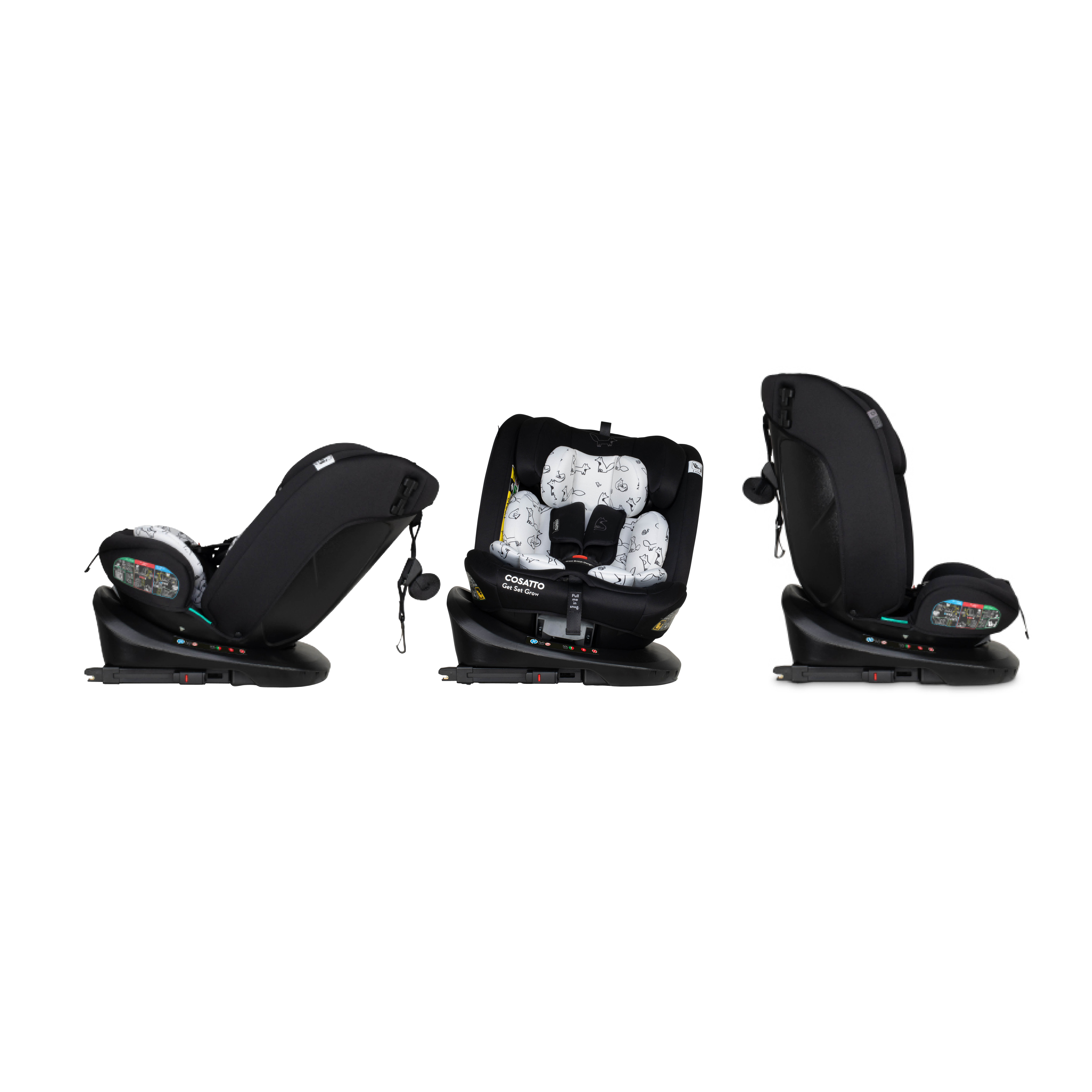 Get Set Grow i-Size 360 Car Seat Foxed