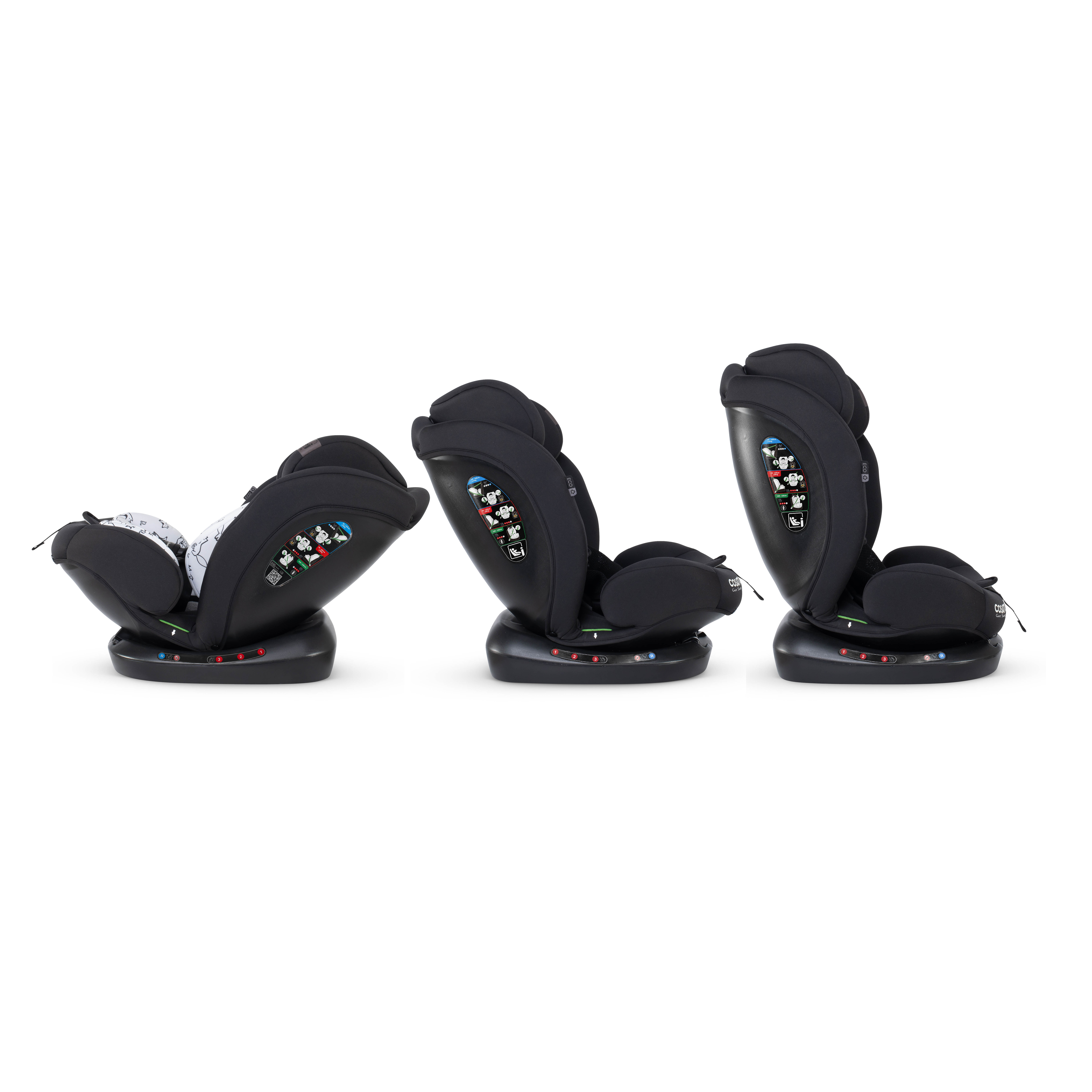 Get Set Grow Lite Car Seat Foxed
