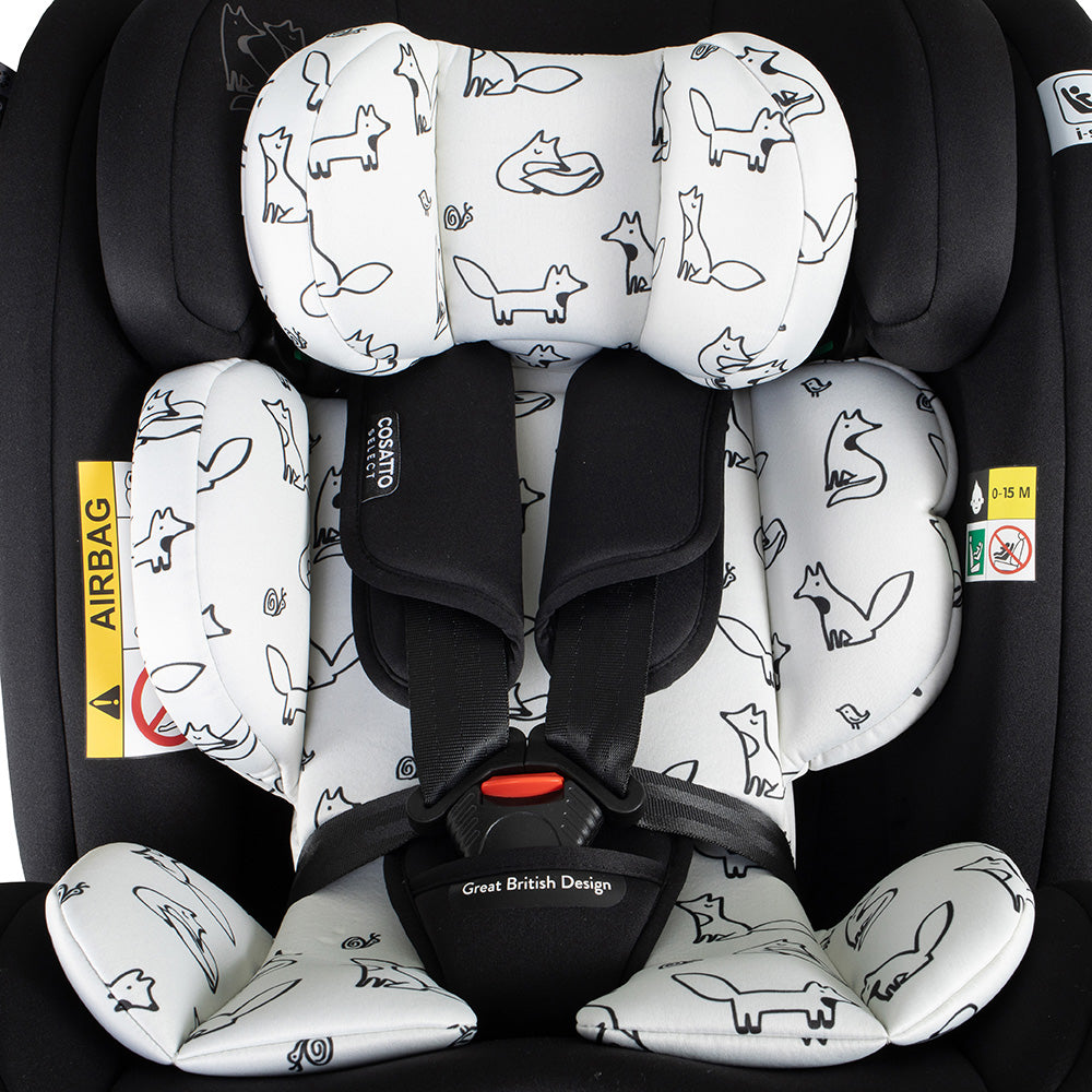 Get Set Grow Plus i-Size 360 Car Seat Foxed