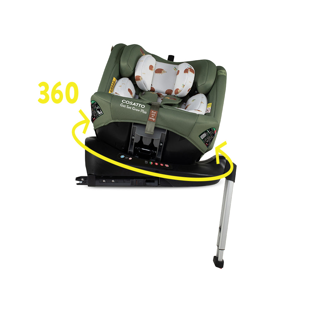 Ex Display Get Set Grow Plus i-Size 360 Car Seat Hoglet