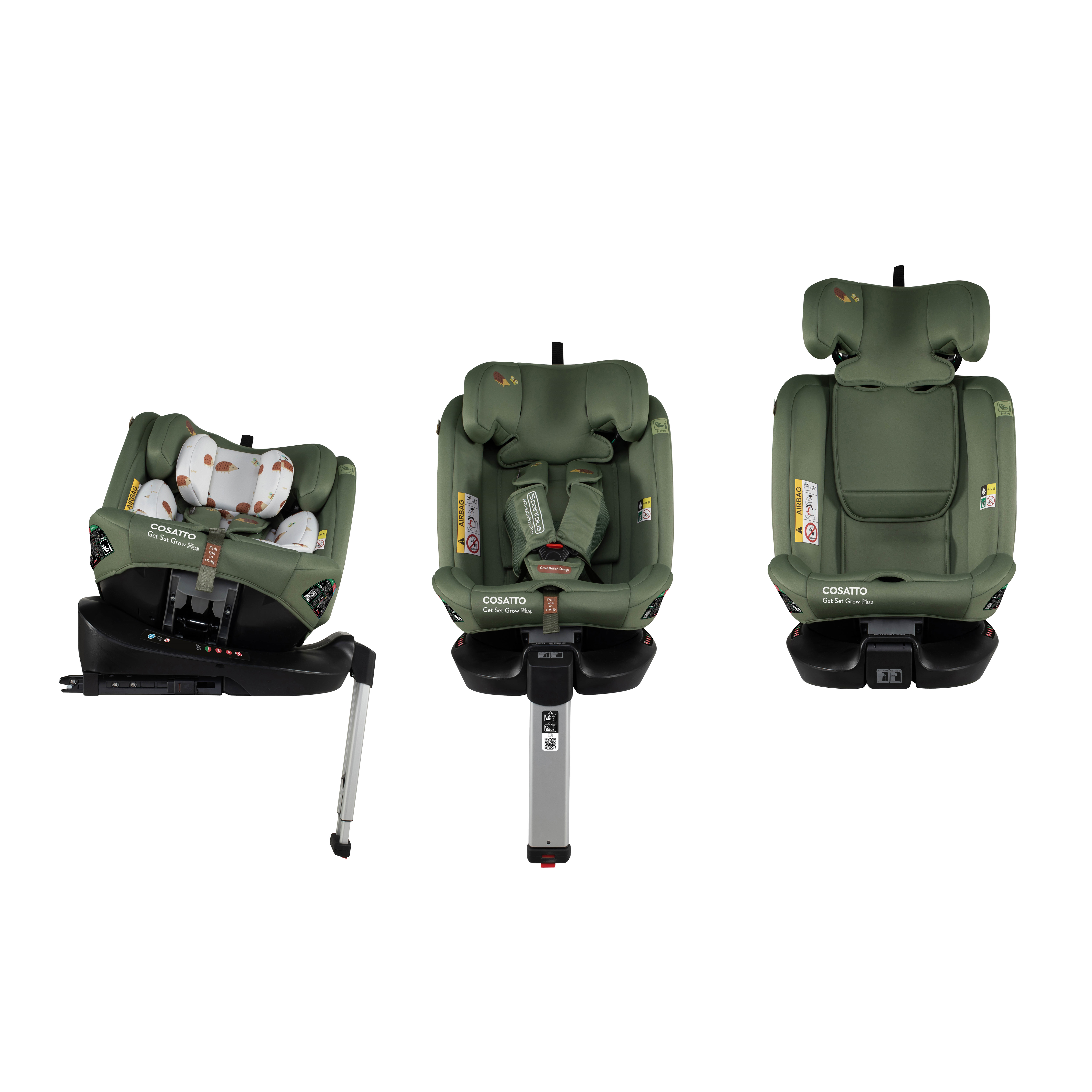 Ex Display Get Set Grow Plus i-Size 360 Car Seat Hoglet
