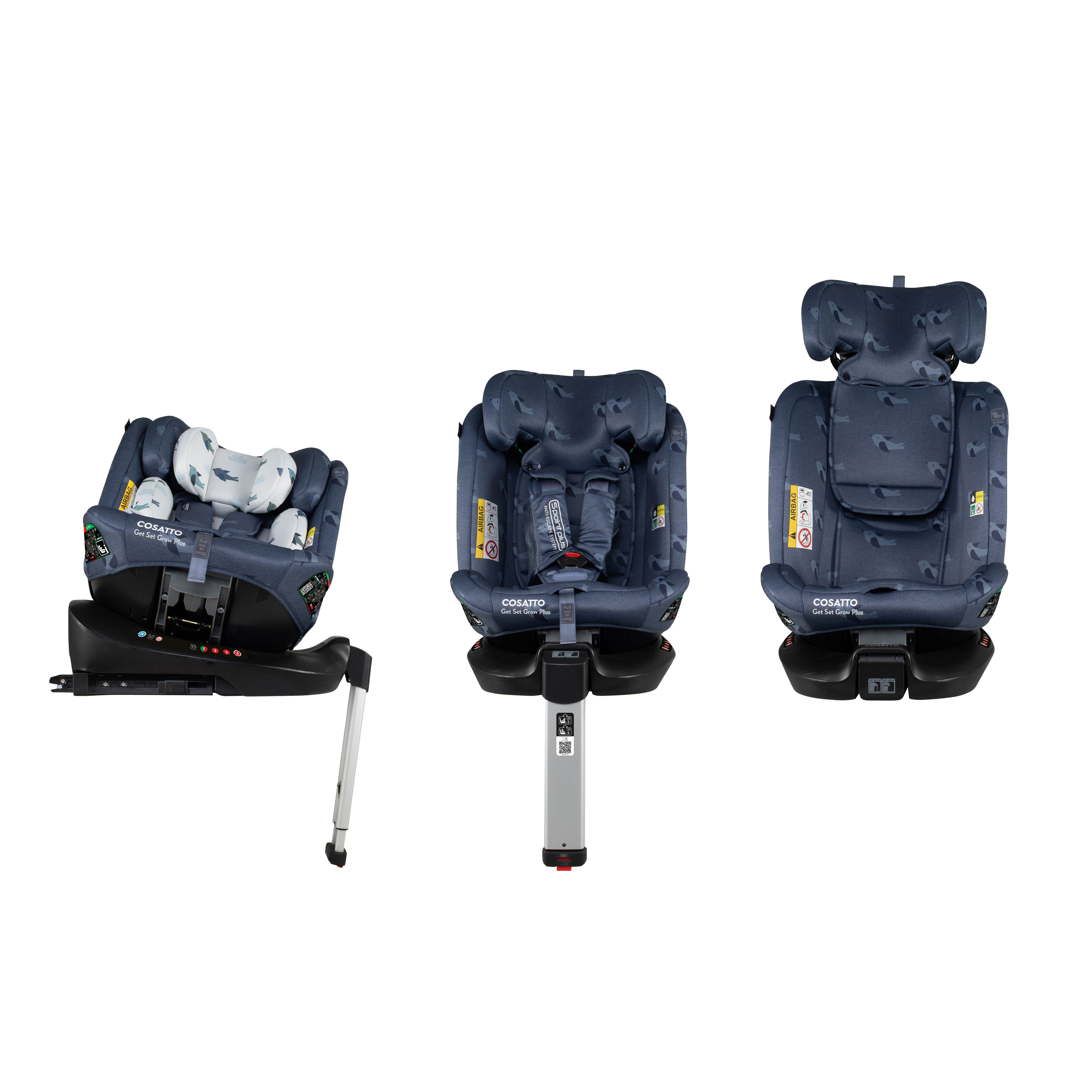 Get Set Grow Plus i-Size 360 Car Seat Skylark