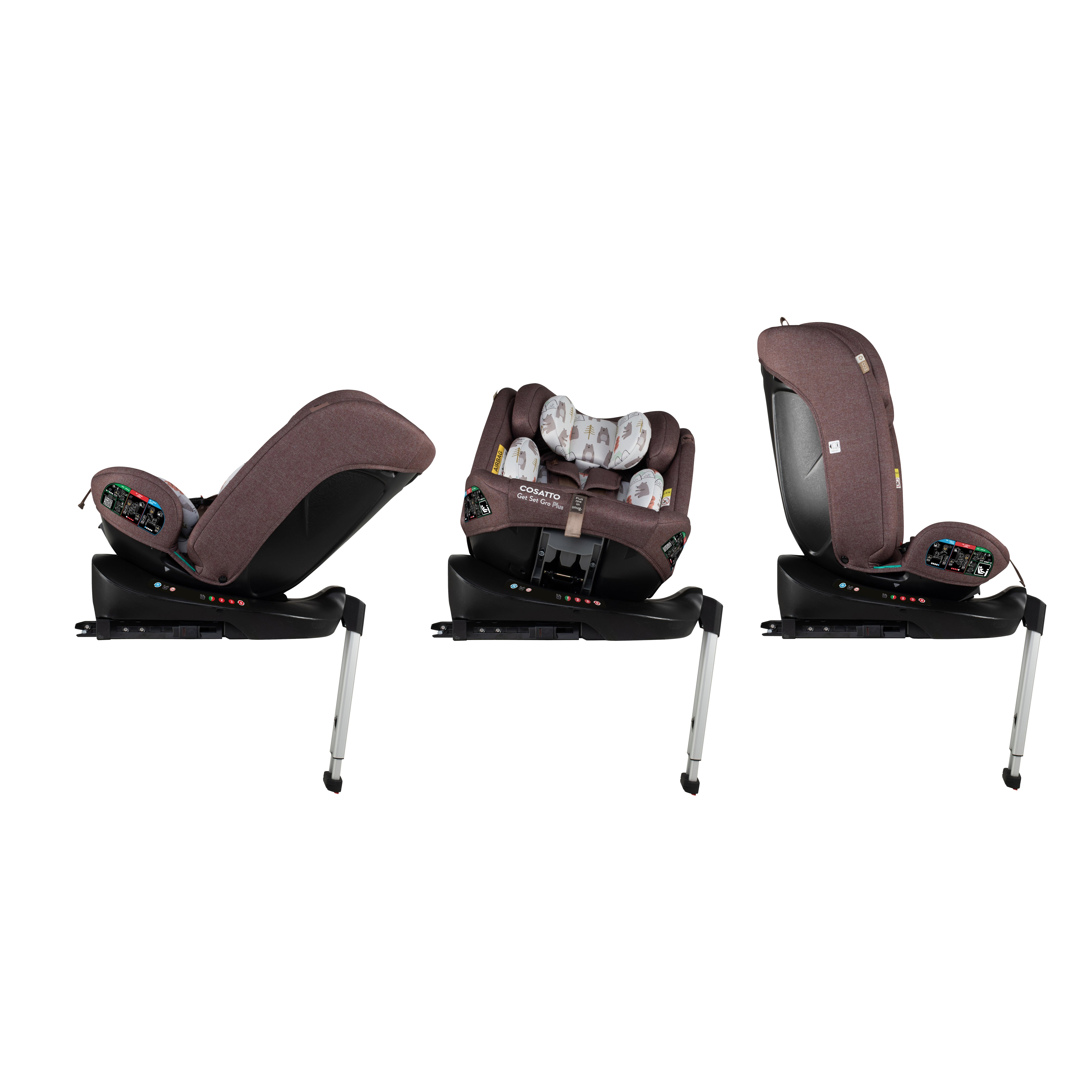 Get Set Gro Plus i-Size 360 Car Seat Bear Hug