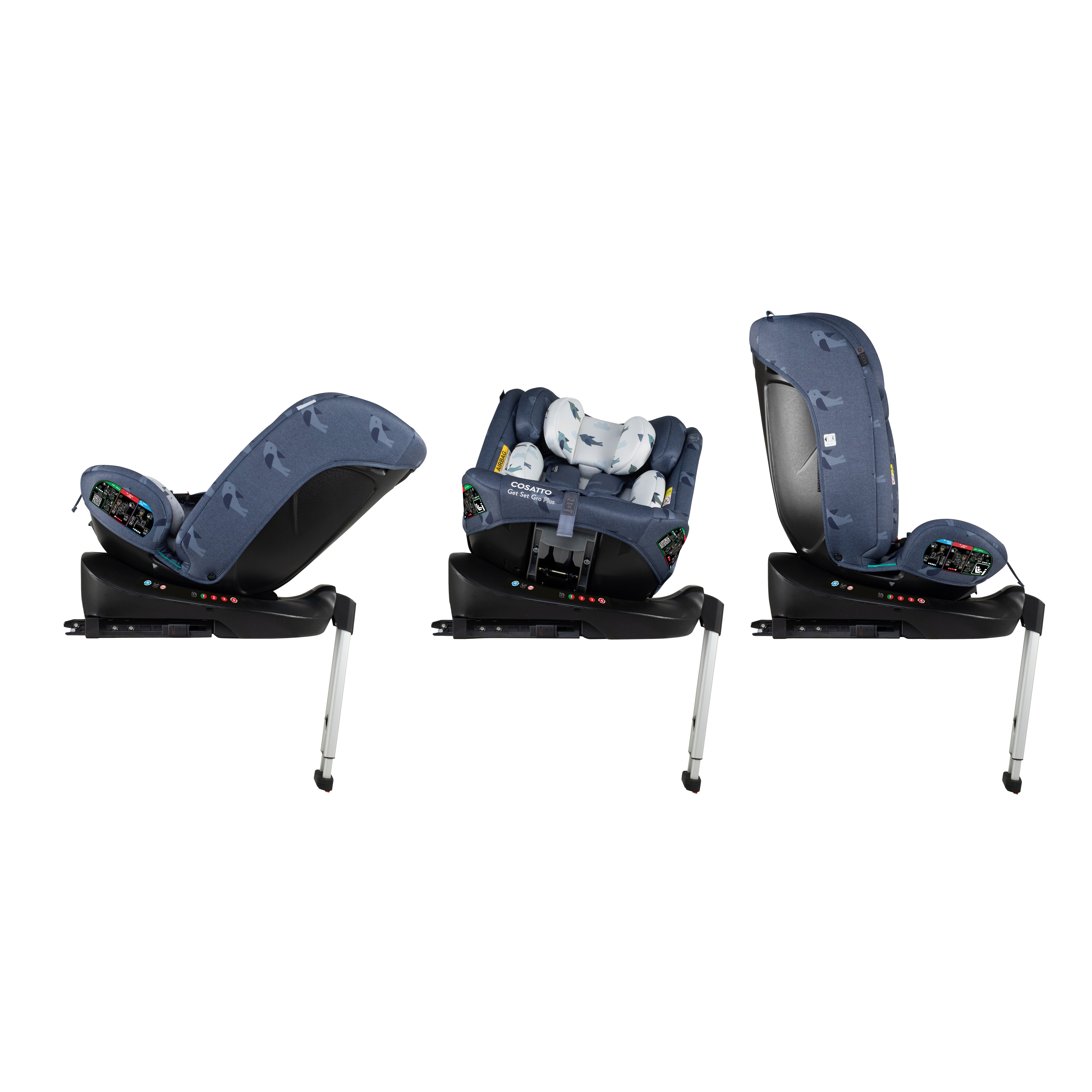 Get Set Gro Plus i-Size 360 Car Seat Skylark